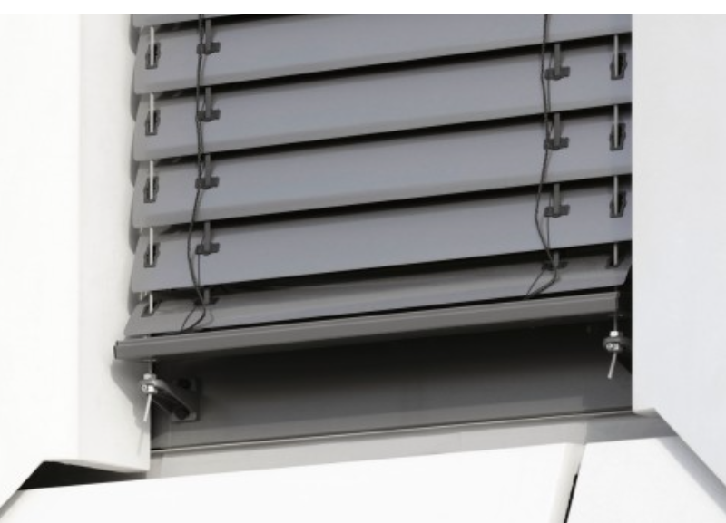 Fenster-System-Außenjalousien FSR mit Seilführung